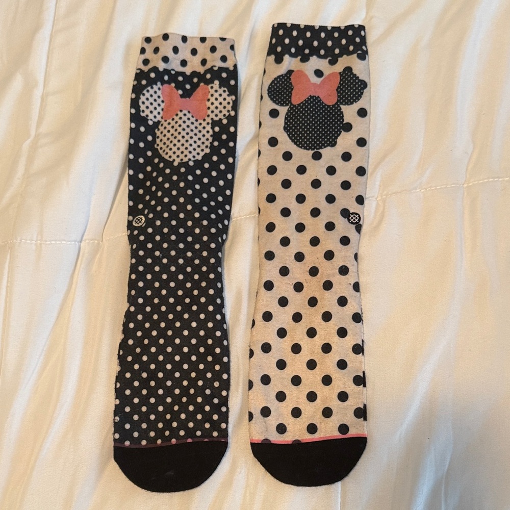 Stance Disney Polka Dot Minnie Mouse Socks